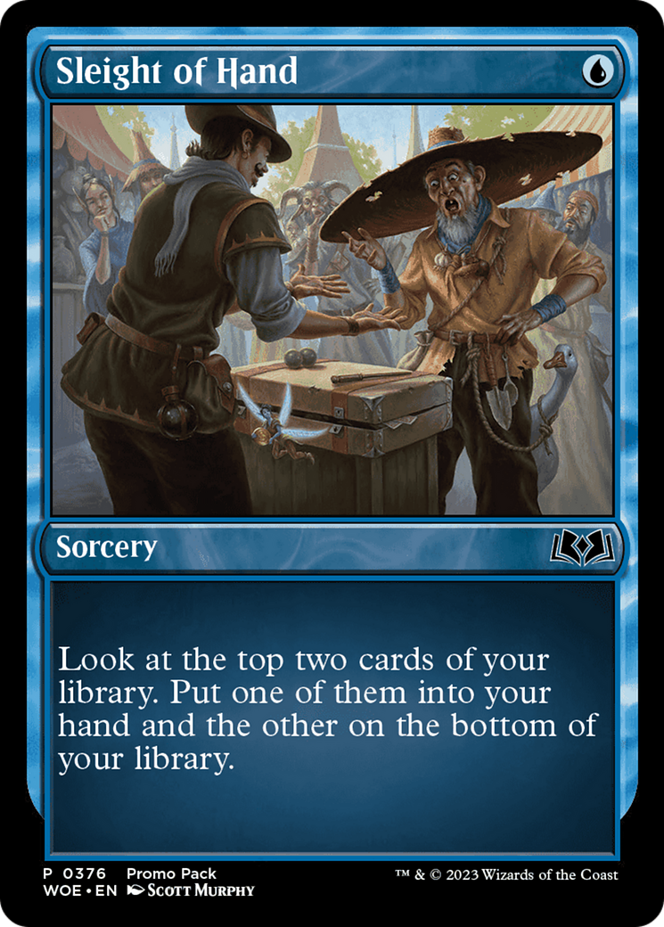 Sleight of Hand (Promo Pack) [Wilds of Eldraine Promos] | Tables and Towers