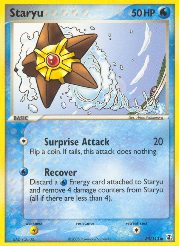 Staryu (85/113) [EX: Delta Species] | Tables and Towers