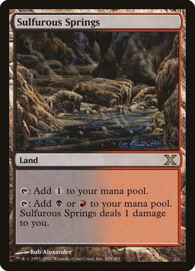 Sulfurous Springs [Tenth Edition] | Tables and Towers