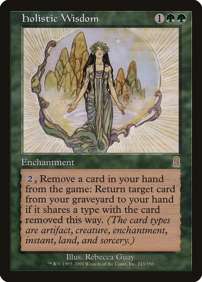 Holistic Wisdom [Odyssey] | Tables and Towers