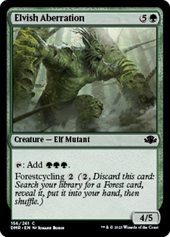 Elvish Aberration [Dominaria Remastered] | Tables and Towers