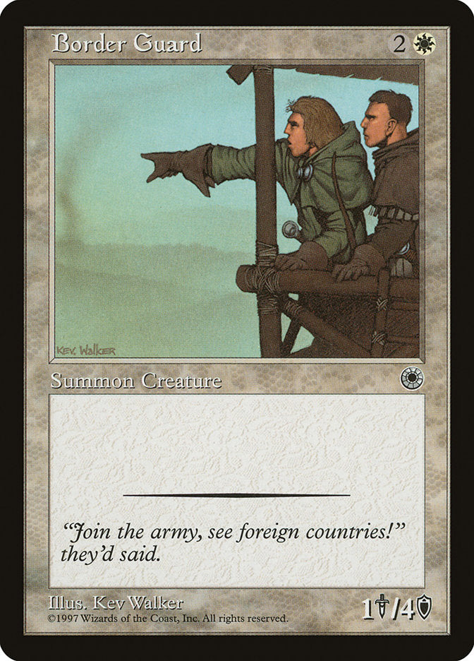 Border Guard [Portal] | Tables and Towers