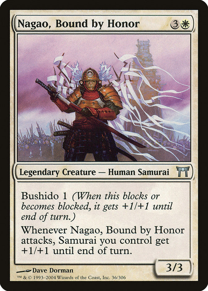 Nagao, Bound by Honor [Champions of Kamigawa] | Tables and Towers