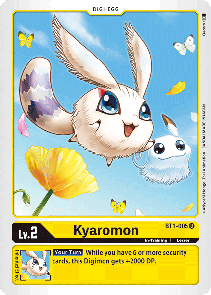 Kyaromon [BT1-005] [Release Special Booster Ver.1.0] | Tables and Towers