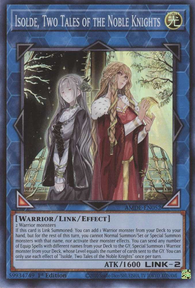 Isolde, Two Tales of the Noble Knights [AMDE-EN052] Super Rare | Tables and Towers