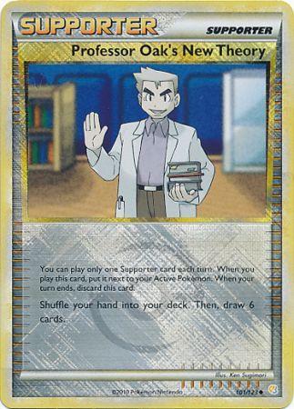 Professor Oak's New Theory (101/123) (League Promo) [HeartGold & SoulSilver: Base Set] | Tables and Towers