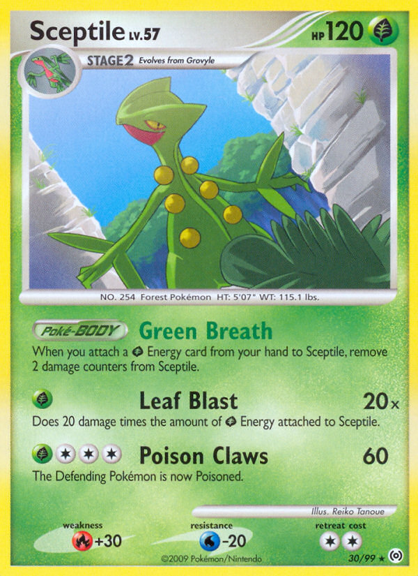 Sceptile (30/99) [Platinum: Arceus] | Tables and Towers