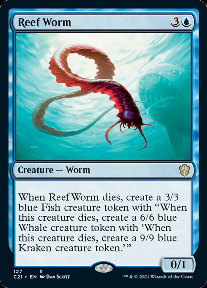 Reef Worm [Commander 2021] | Tables and Towers