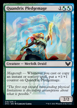 Quandrix Pledgemage [Strixhaven: School of Mages] | Tables and Towers
