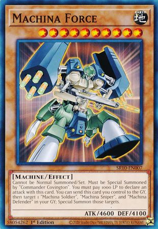 Machina Force [SR10-EN007] Common | Tables and Towers