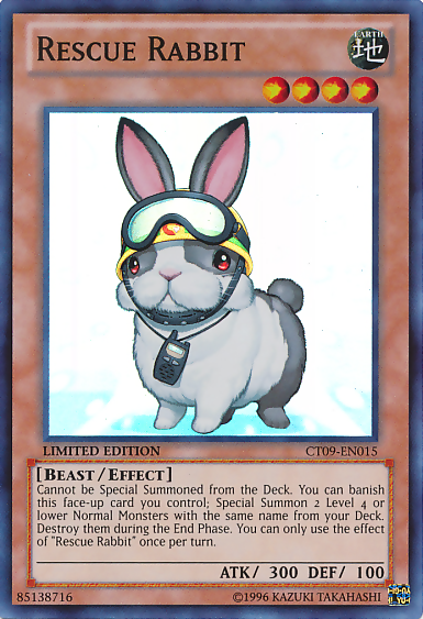 Rescue Rabbit [CT09-EN015] Super Rare | Tables and Towers