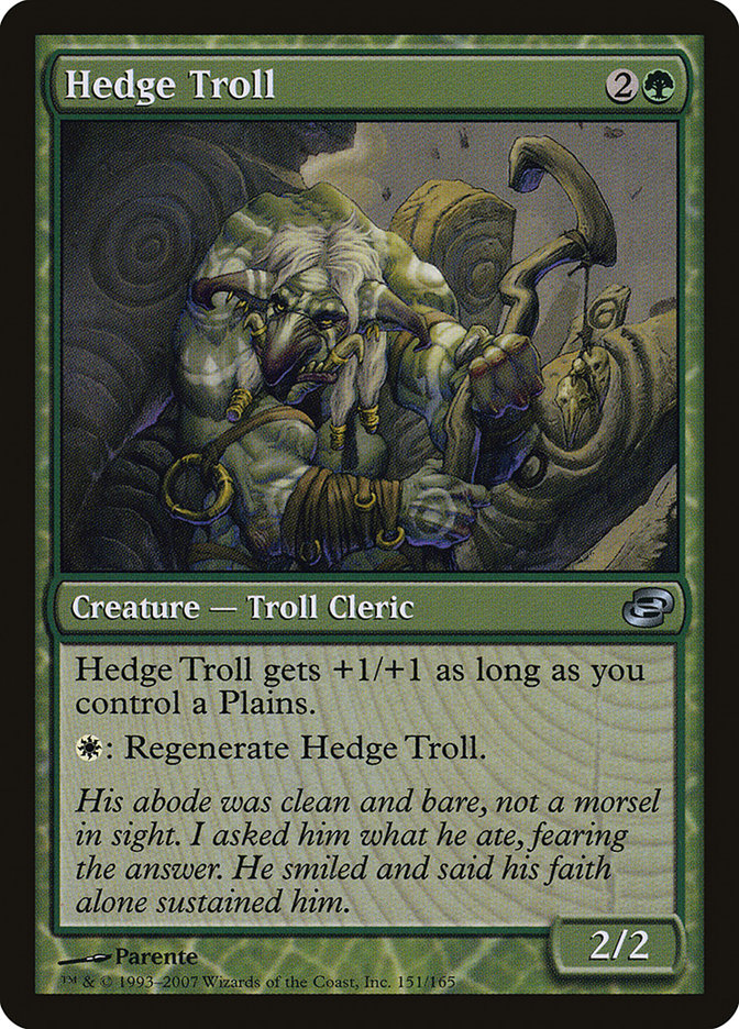 Hedge Troll [Planar Chaos] | Tables and Towers