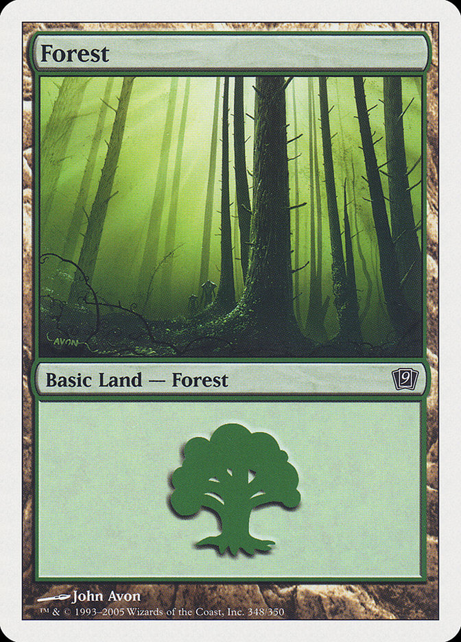 Forest (348) [Ninth Edition] | Tables and Towers