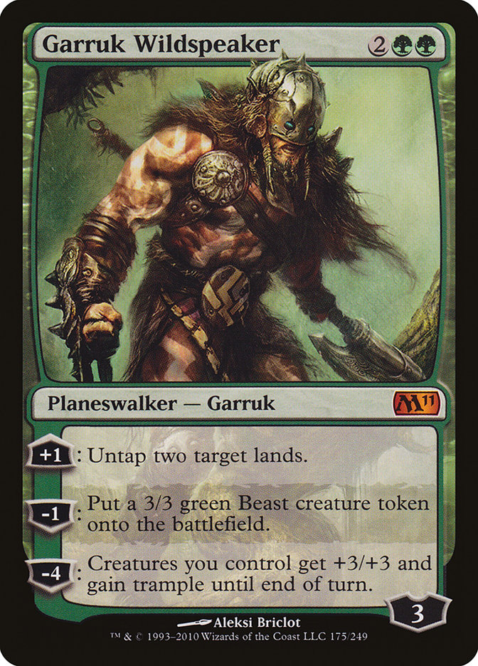 Garruk Wildspeaker [Magic 2011] | Tables and Towers