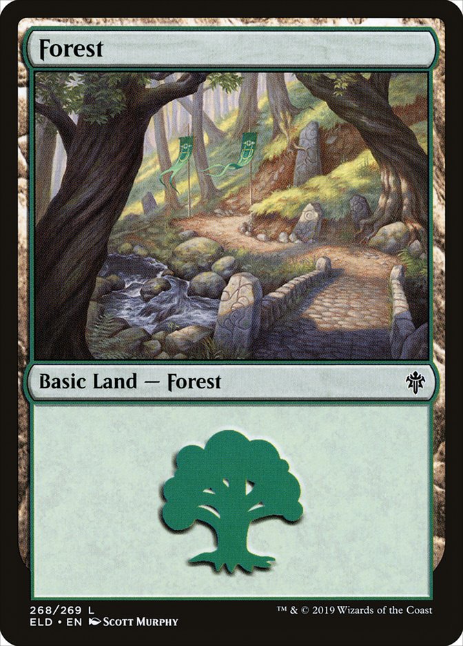 Forest (268) [Throne of Eldraine] | Tables and Towers