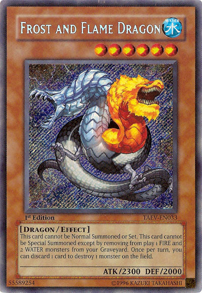 Frost and Flame Dragon [TAEV-EN033] Secret Rare | Tables and Towers