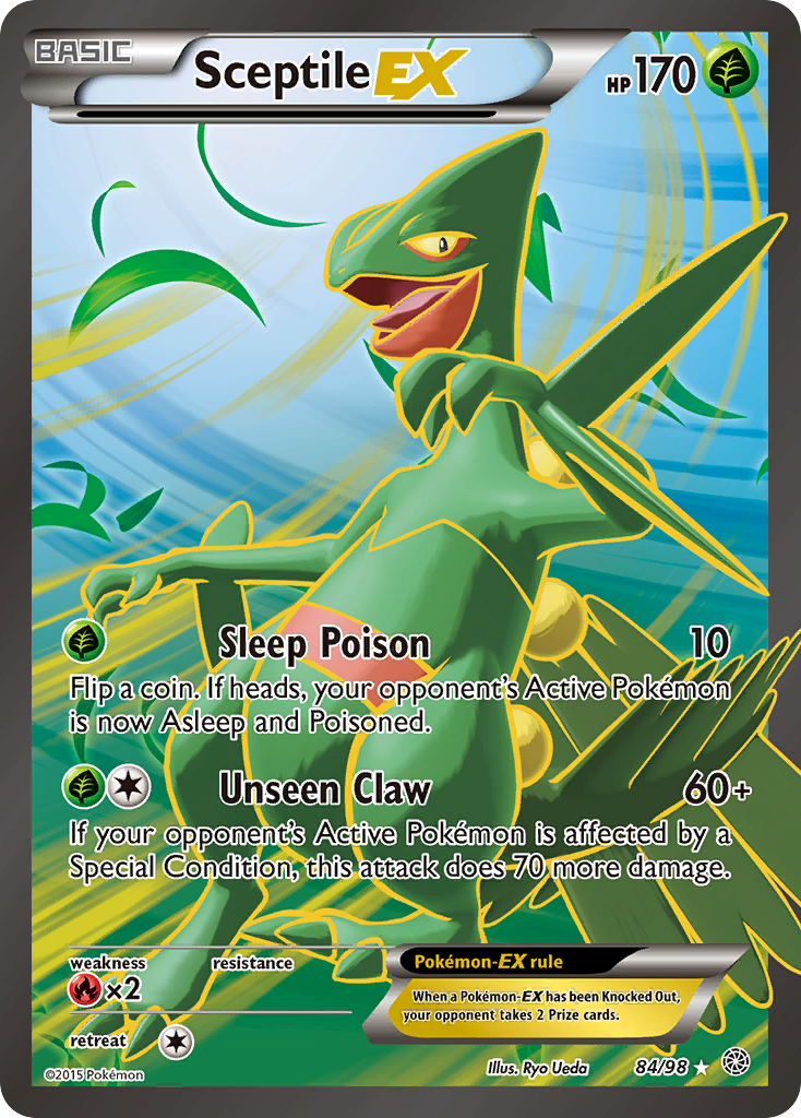 Sceptile EX (84/98) [XY: Ancient Origins] | Tables and Towers