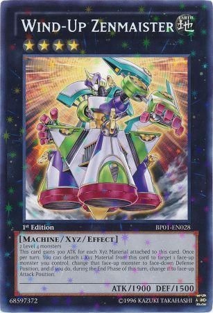 Wind-Up Zenmaister [BP01-EN028] Starfoil Rare | Tables and Towers