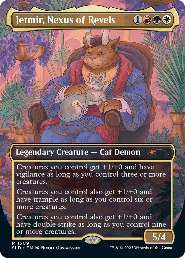 Jetmir, Nexus of Revels // Jetmir, Nexus of Revels [Secret Lair Commander Deck: Raining Cats and Dogs] | Tables and Towers