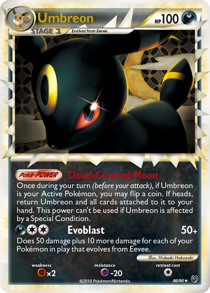 Umbreon (86/90) [HeartGold & SoulSilver: Undaunted] | Tables and Towers