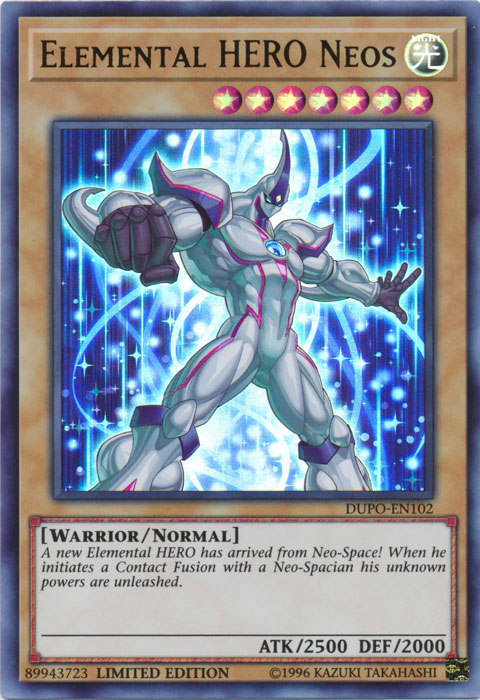 Elemental Hero Neos [DUPO-EN102] Ultra Rare | Tables and Towers