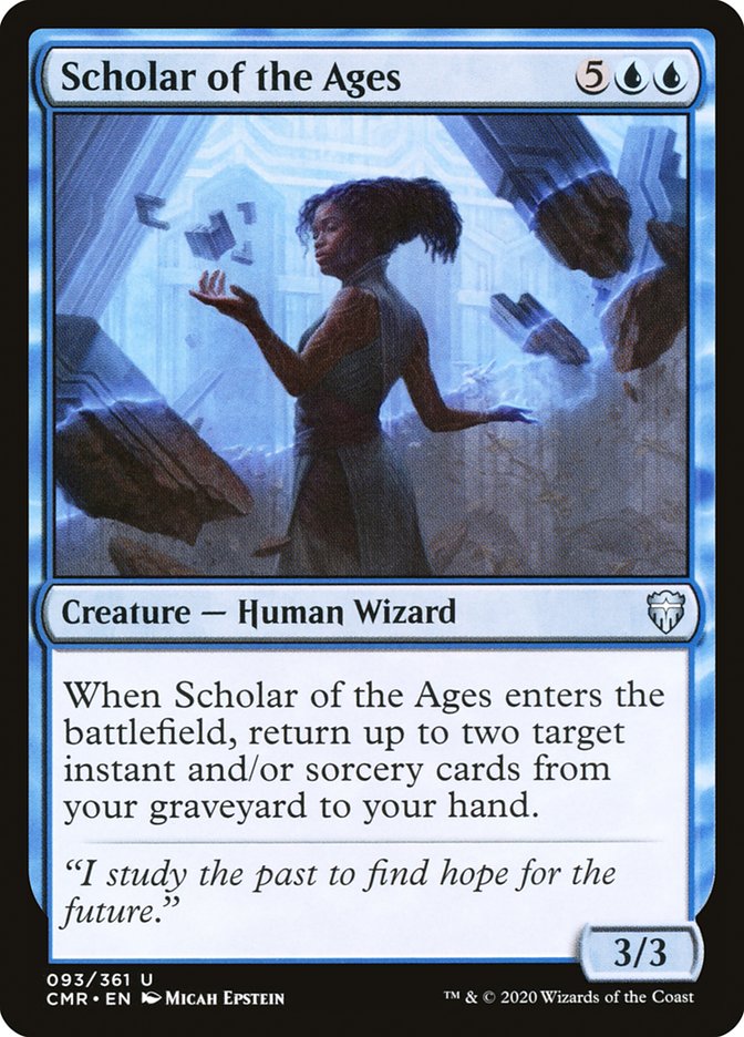 Scholar of the Ages [Commander Legends] | Tables and Towers