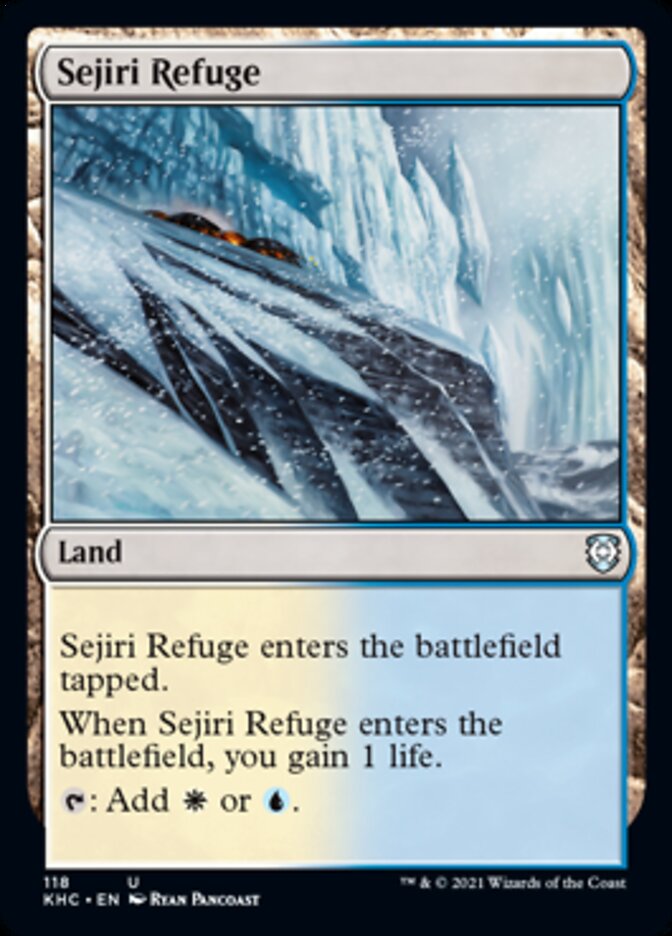 Sejiri Refuge [Kaldheim Commander] | Tables and Towers