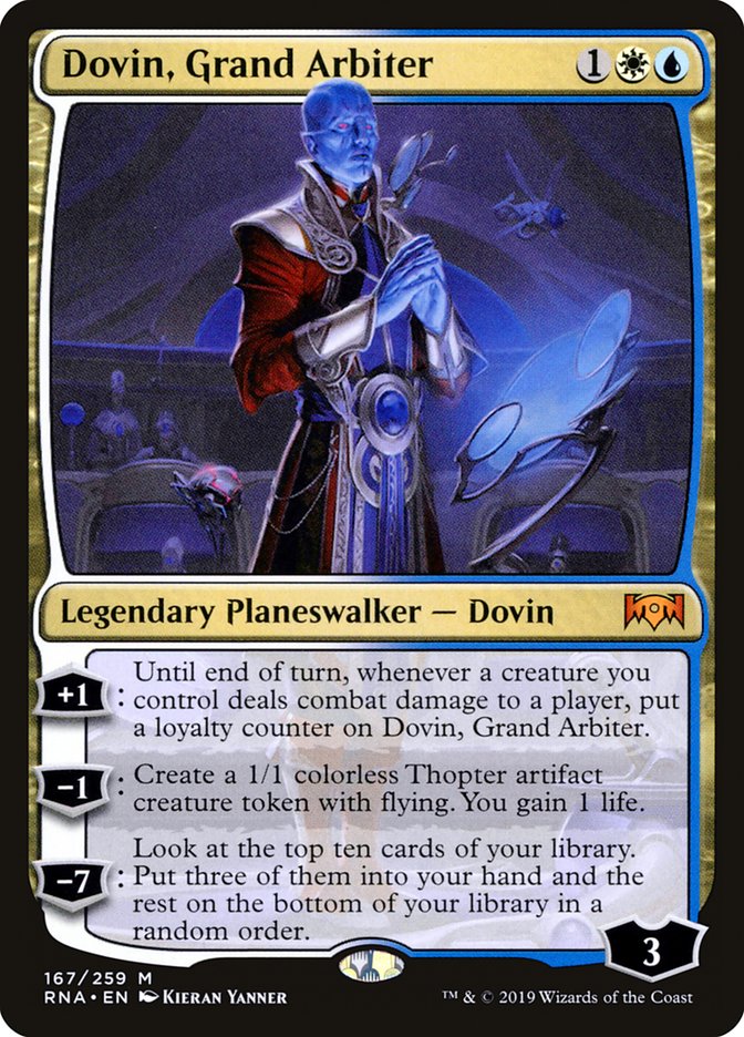 Dovin, Grand Arbiter [Ravnica Allegiance] | Tables and Towers