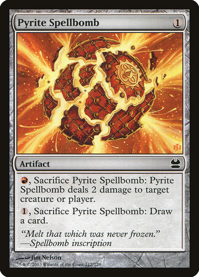 Pyrite Spellbomb [Modern Masters] | Tables and Towers