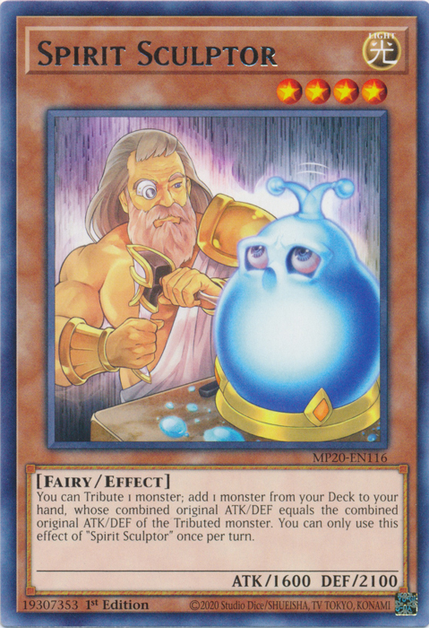 Spirit Sculptor [MP20-EN116] Rare | Tables and Towers