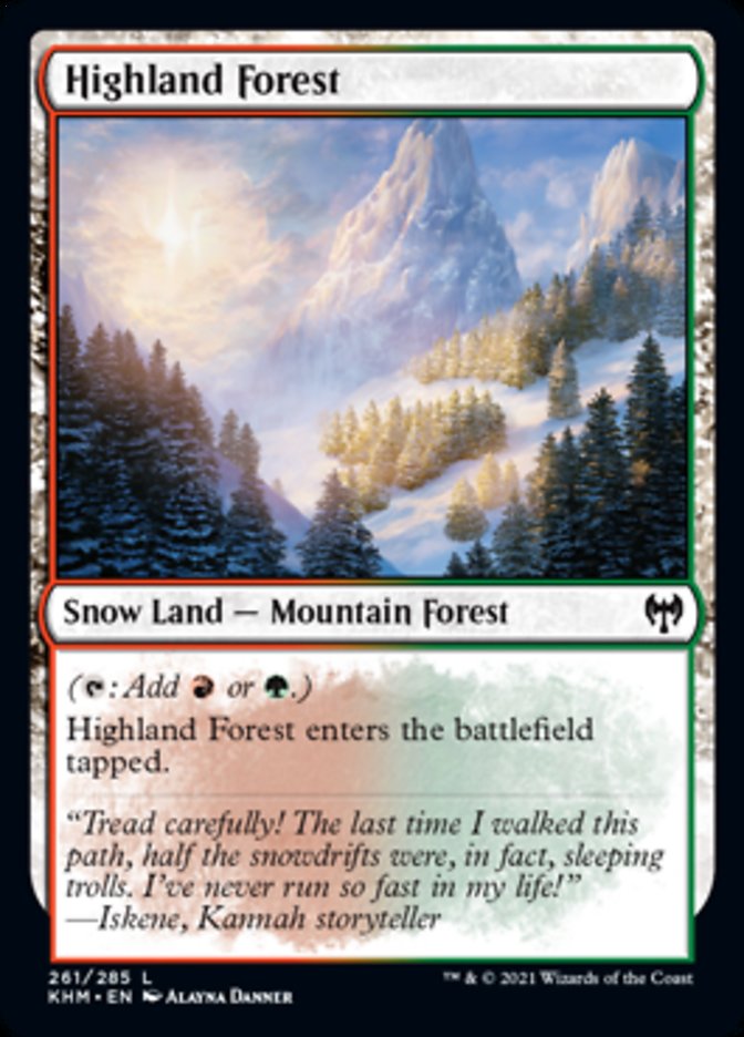 Highland Forest [Kaldheim] | Tables and Towers