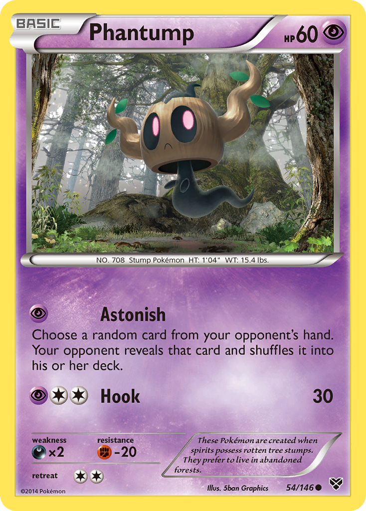 Phantump (54/146) [XY: Base Set] | Tables and Towers