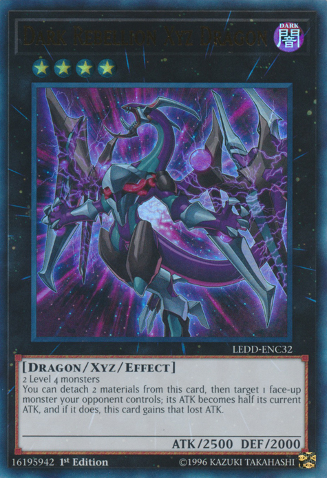 Dark Rebellion Xyz Dragon [LEDD-ENC32] Ultra Rare | Tables and Towers