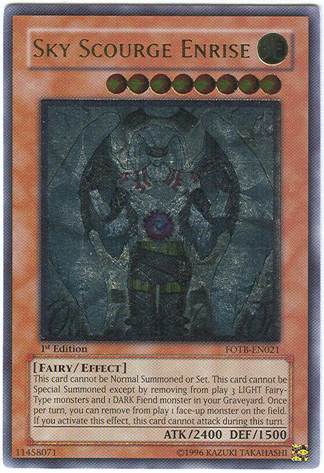 Sky Scourge Enrise [FOTB-EN021] Ultimate Rare | Tables and Towers