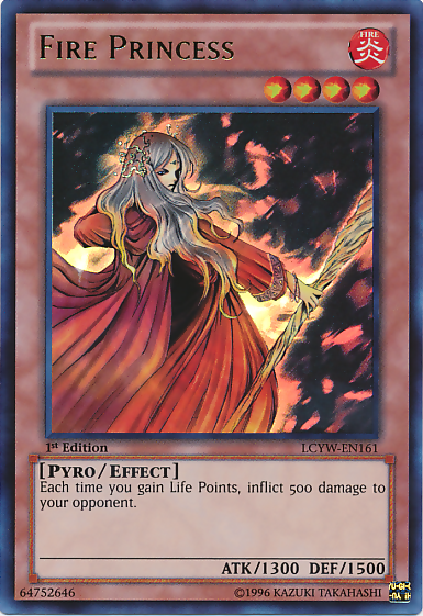 Fire Princess [LCYW-EN161] Ultra Rare | Tables and Towers