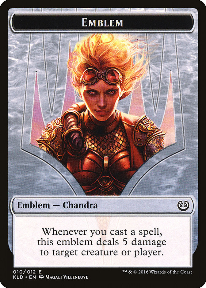 Chandra, Torch of Defiance Emblem [Kaladesh Tokens] | Tables and Towers