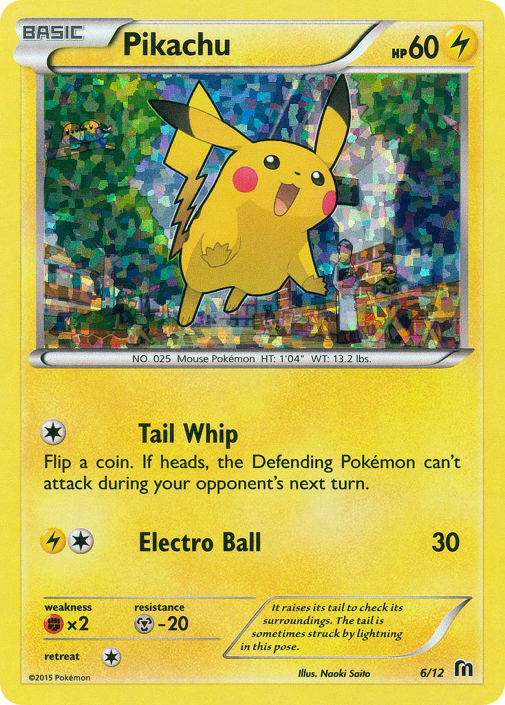 Pikachu (6/12) [McDonald's Promos: 2016 Collection] | Tables and Towers