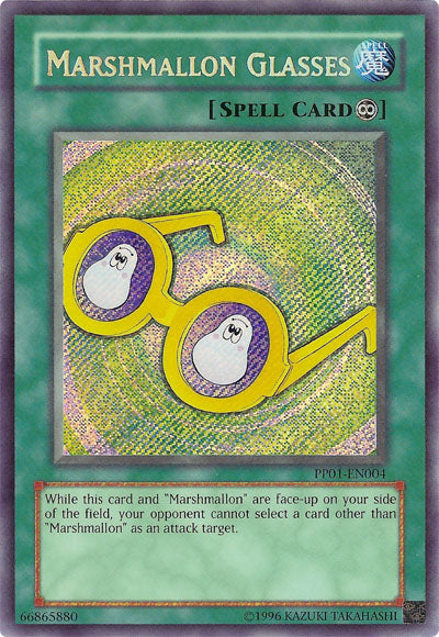 Marshmallon Glasses [PP01-EN004] Secret Rare | Tables and Towers