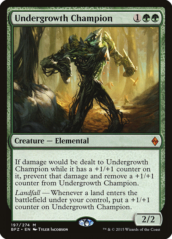 Undergrowth Champion [Battle for Zendikar] | Tables and Towers