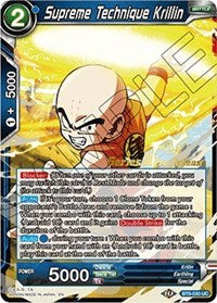 Supreme Technique Krillin (BT8-030_PR) [Malicious Machinations Prerelease Promos] | Tables and Towers