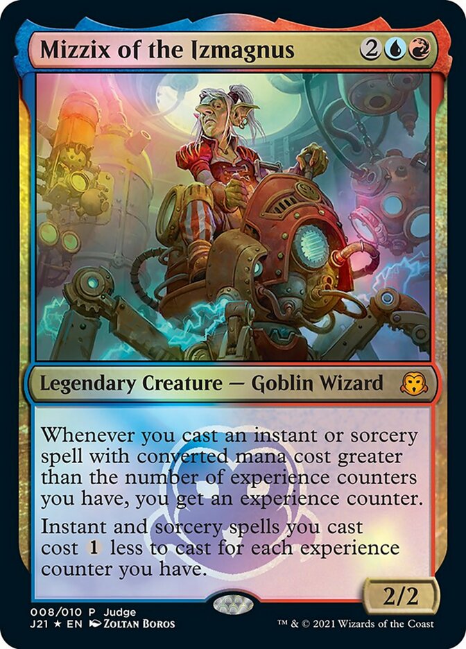 Mizzix of the Izmagnus [Judge Gift Cards 2021] | Tables and Towers