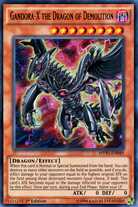 Gandora-X the Dragon of Demolition [MVP1-EN049] Ultra Rare | Tables and Towers