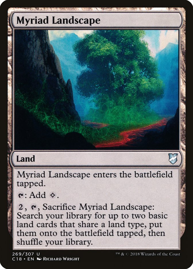 Myriad Landscape [Commander 2018] | Tables and Towers