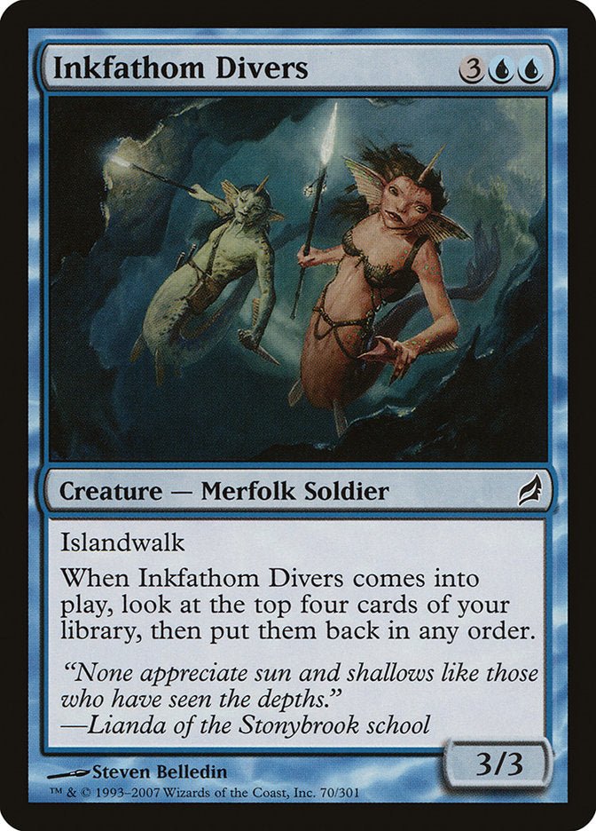 Inkfathom Divers [Lorwyn] | Tables and Towers