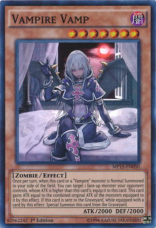 Vampire Vamp [MP15-EN050] Super Rare | Tables and Towers