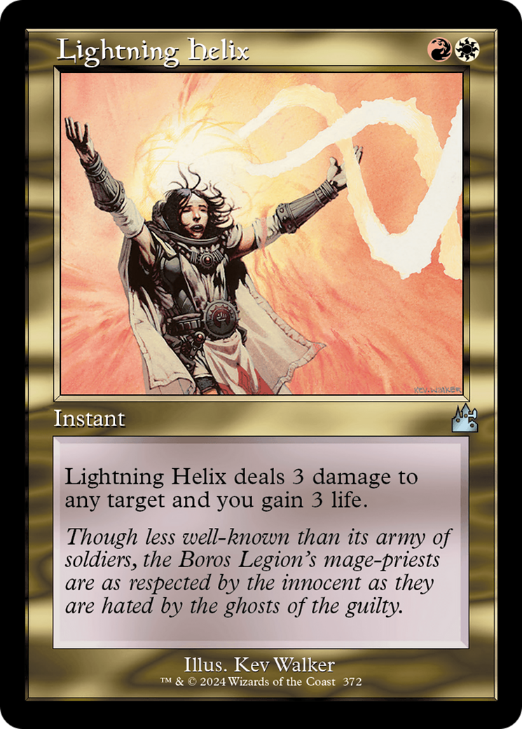 Lightning Helix (Retro Frame) [Ravnica Remastered] | Tables and Towers