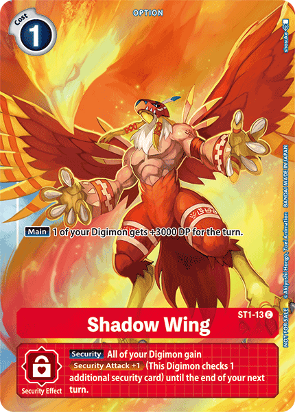 Shadow Wing [ST1-13] (Alternate Art) [Starter Deck: Gaia Red Promos] | Tables and Towers