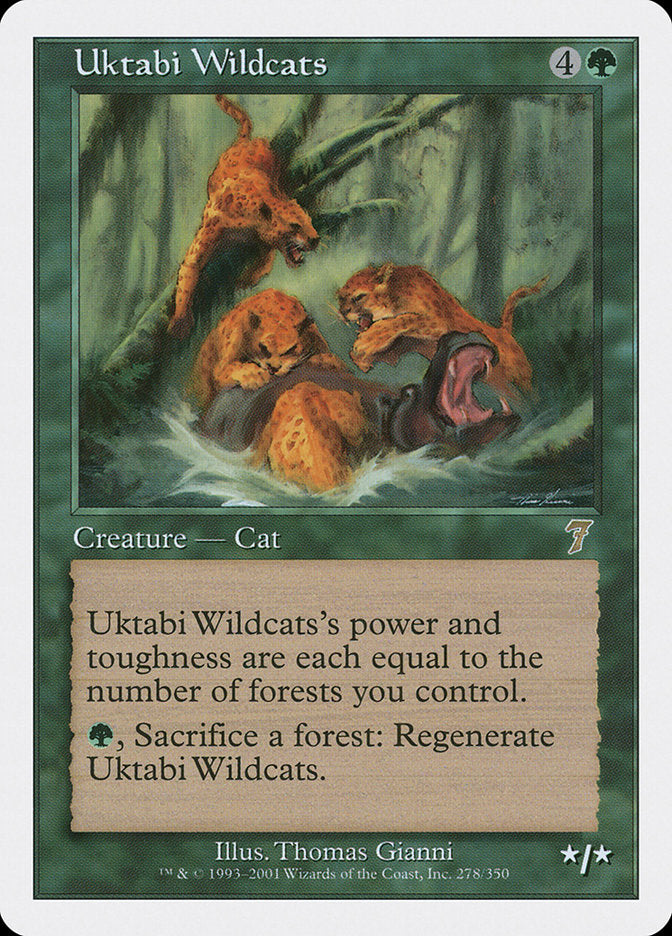 Uktabi Wildcats [Seventh Edition] | Tables and Towers