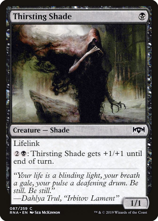 Thirsting Shade [Ravnica Allegiance] | Tables and Towers