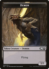 Angel // Demon Double-Sided Token [Core Set 2021 Tokens] | Tables and Towers